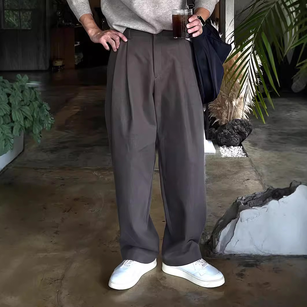Pantaloni da Uomo Grigio Scuro - Mens Fashion Dark Grey Pants recensione e prezzo