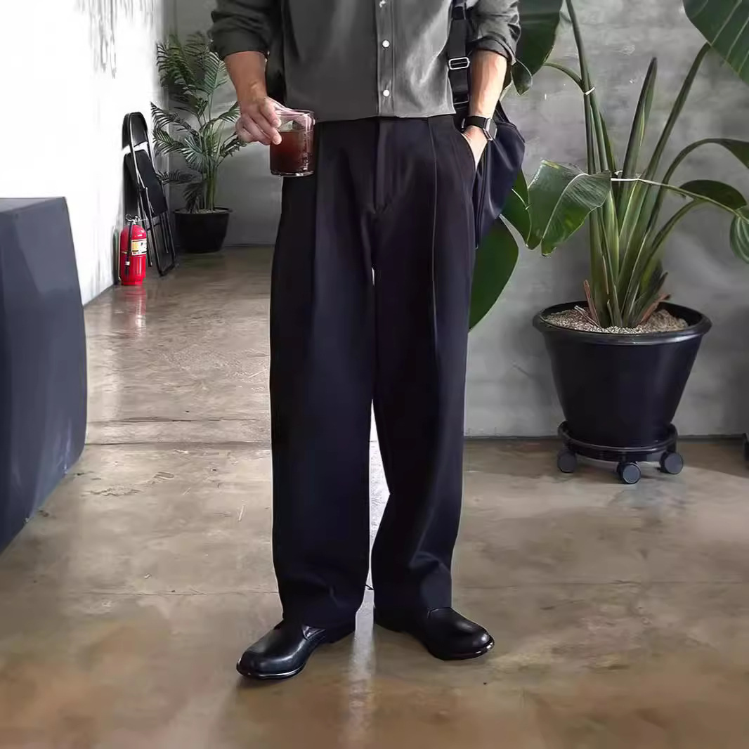 Pantaloni da Uomo Grigio Scuro - Mens Fashion Dark Grey Pants recensione e prezzo