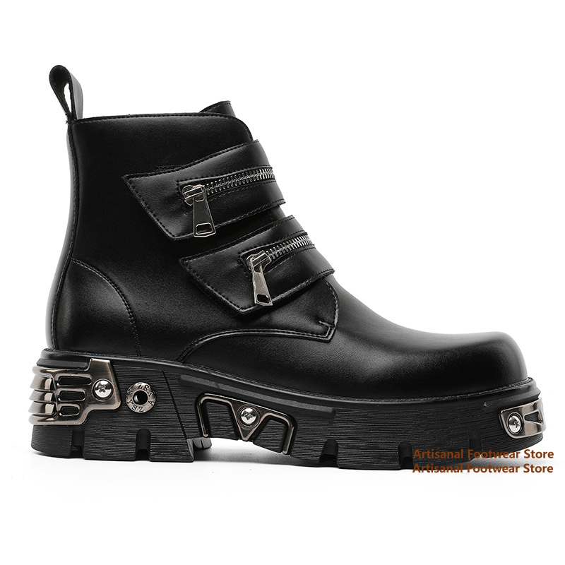 Stivali da Moto Punk con Cingh - Chelsea Boots Men recensione e prezzo