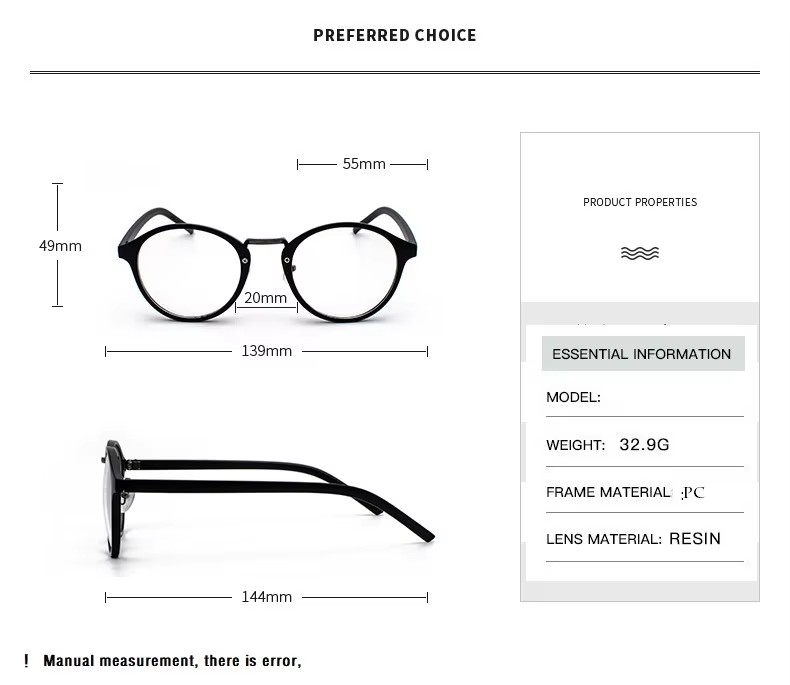 Moda Occhiali rotondi traspare - Men'S Fashion 2026 recensione e prezzo
