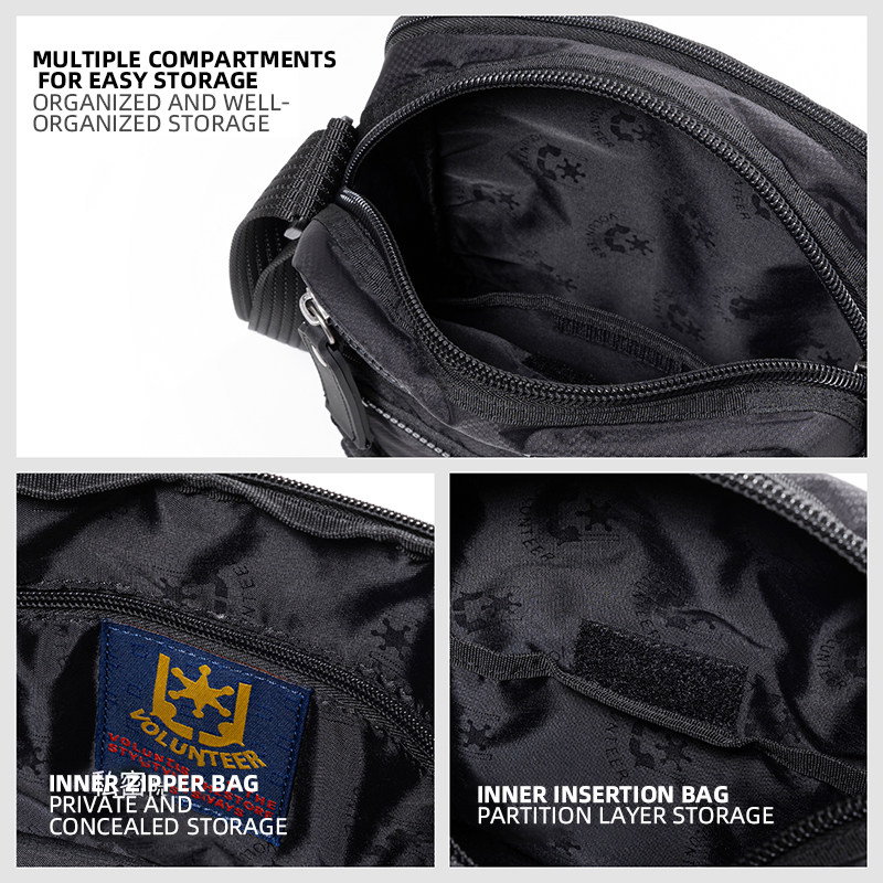 VOLUNTEER 7L Borse a tracolla  - Fashion Harness Men recensione e prezzo