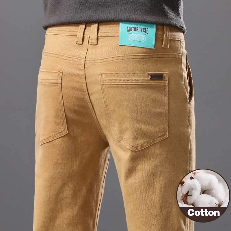 Jeans da Uomo in Cotone Elasti - Mens Fashion Dark Grey Pants recensione e prezzo