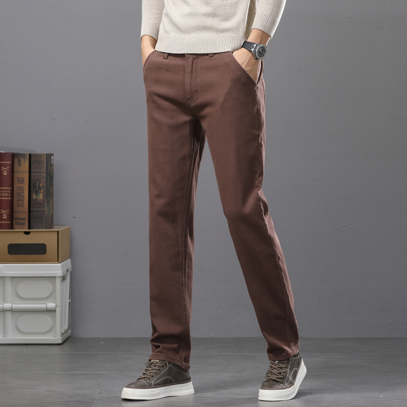 Jeans da Uomo in Cotone Elasti - Mens Fashion Dark Grey Pants recensione e prezzo