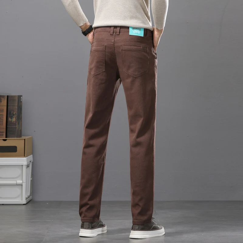 Jeans da Uomo in Cotone Elasti - Mens Fashion Dark Grey Pants recensione e prezzo