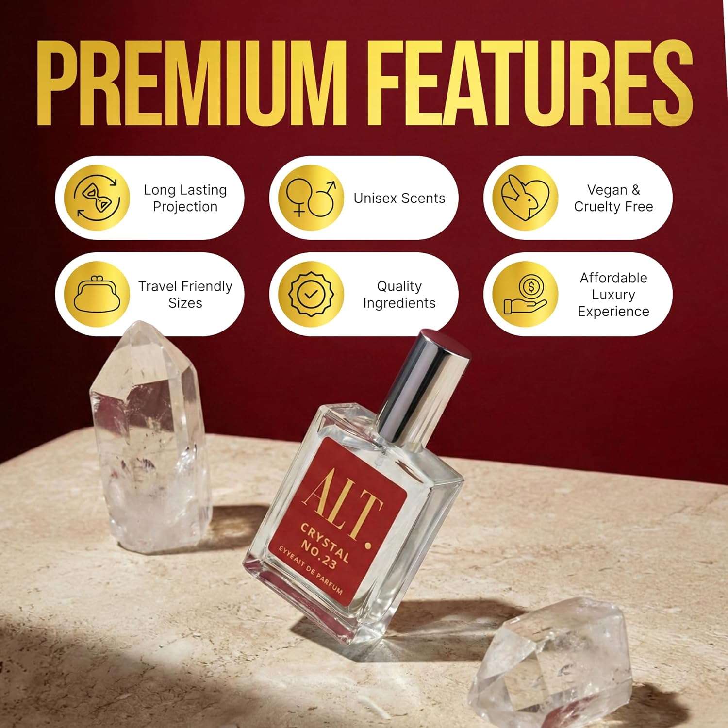 ALT. FRAGRANZE Crystal No. 23  - Men'S Fashion Perfume recensione e prezzo