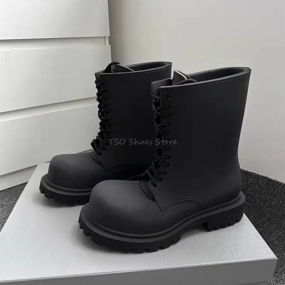 Stivali neri con fondo spesso  - Chelsea Boots Men recensione e prezzo