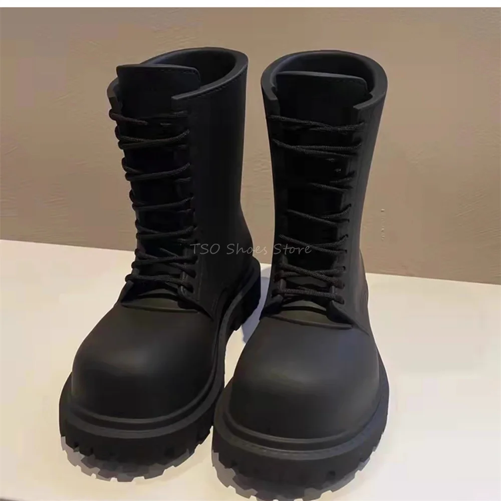 Stivali neri con fondo spesso  - Chelsea Boots Men recensione e prezzo