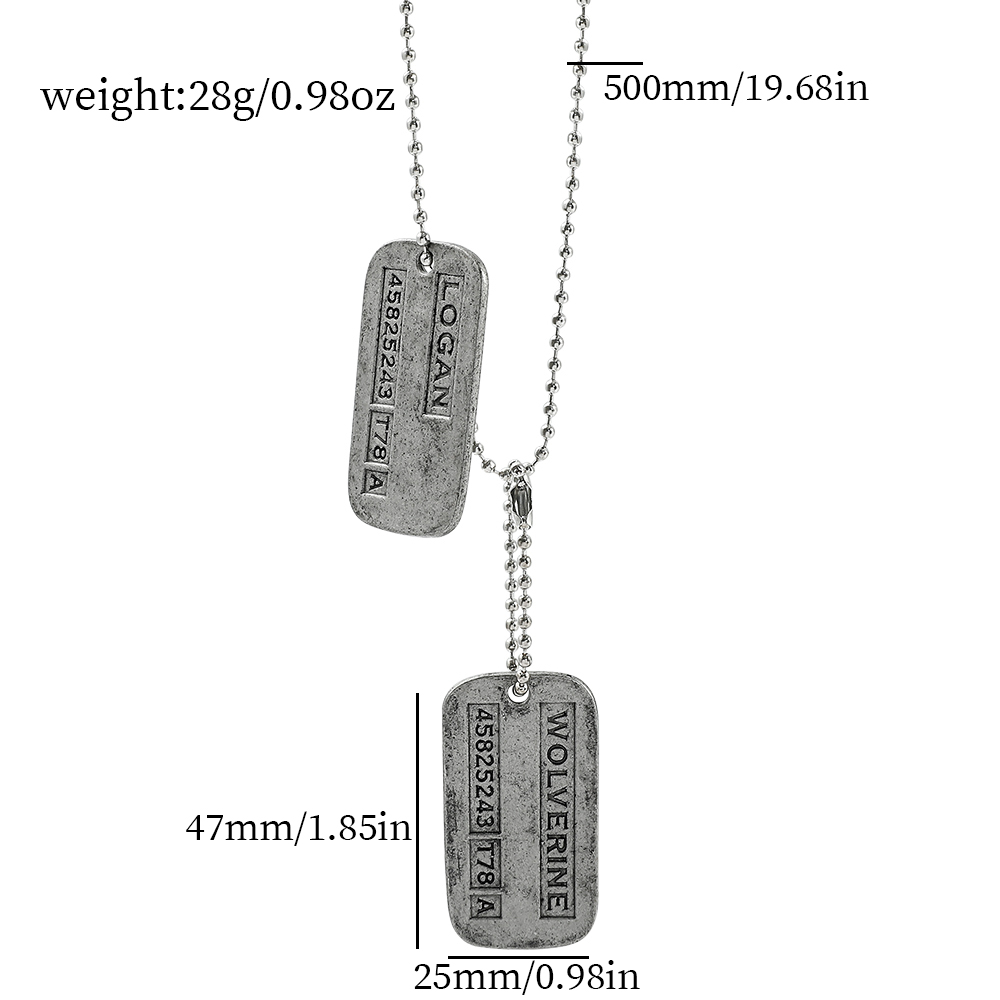 Collana con Ciondolo Militare  - Men'S Fashion X recensione e prezzo