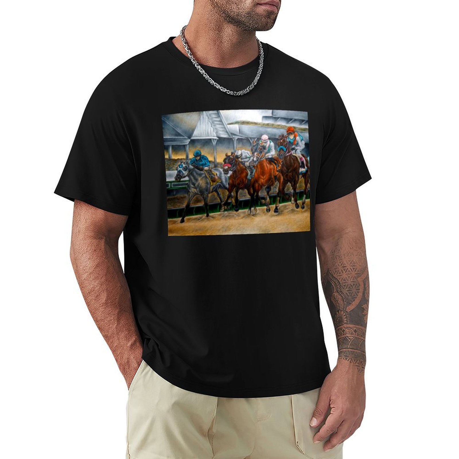 T-Shirt Kentucky Derby 2021 co - Men'S Fashion Kentucky Derby recensione e prezzo
