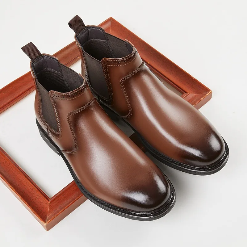 Stivali Oxford in pelle da uom - Men Fashion Vintage recensione e prezzo