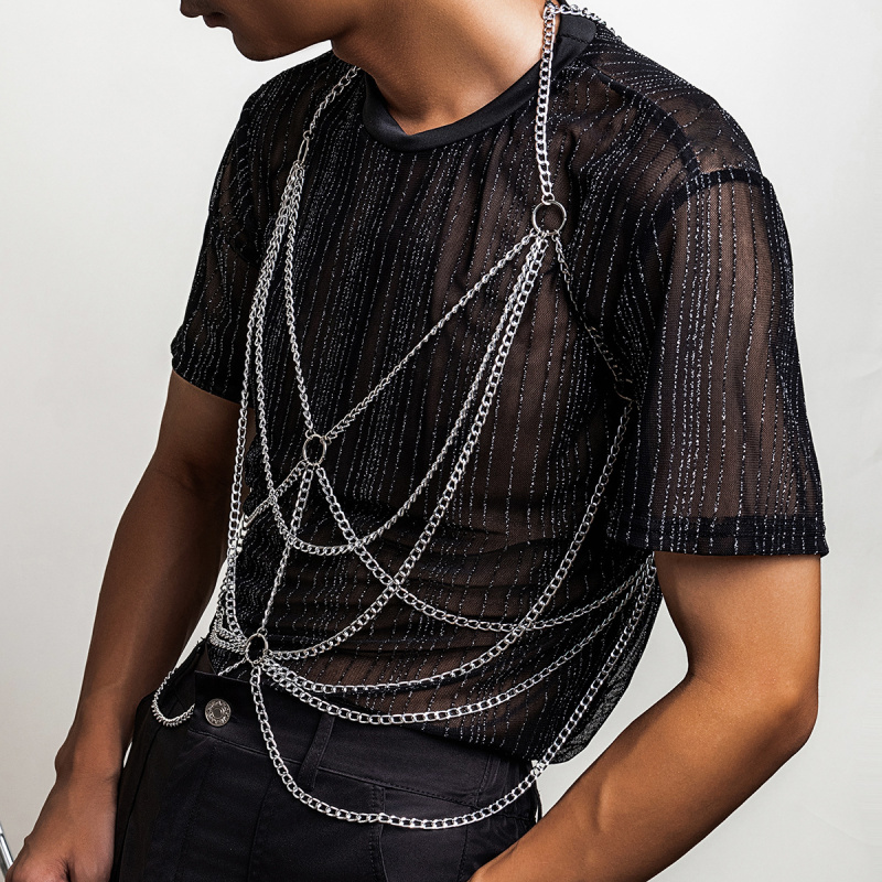 Catena per il corpo da uomo in - Fashion Harness Men recensione e prezzo