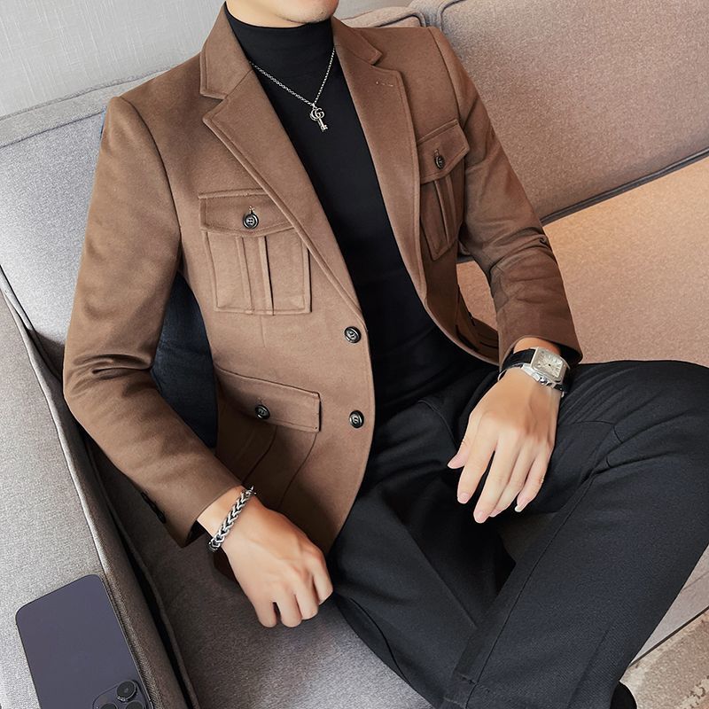 Moda Luce di Lusso Nuovo Tweed - Men'S Fashion Light Jacket recensione e prezzo
