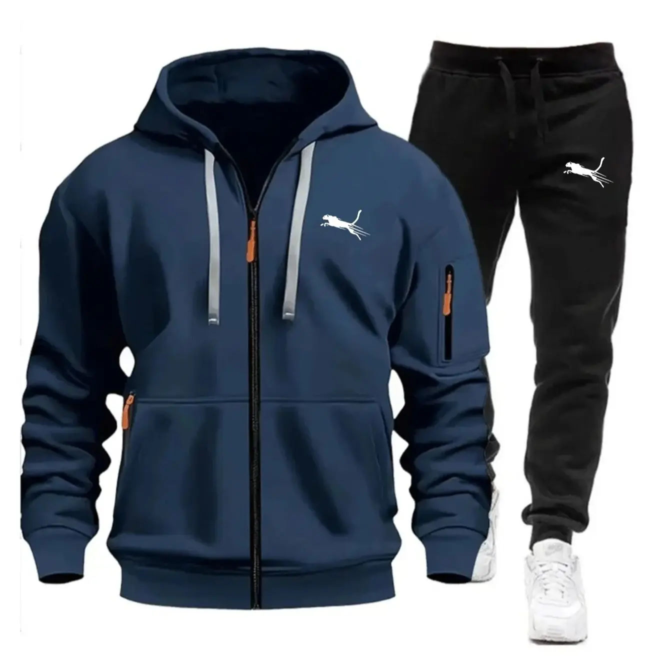 Tuta Sportiva Casual da Uomo c - Streetwear Hoodie recensione e prezzo