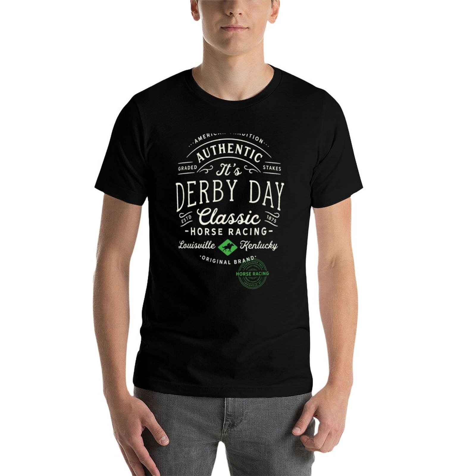 Kentucky Derby Kentucky (1) T- - Men'S Fashion Kentucky Derby recensione e prezzo