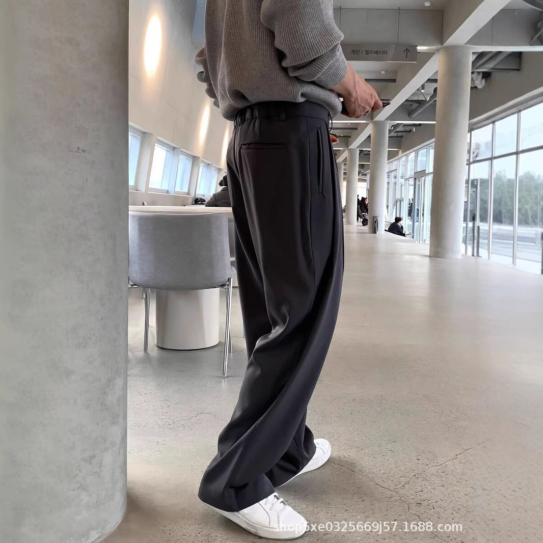Pantaloni da Uomo Stile France - Mens Fashion Dark Grey Pants recensione e prezzo