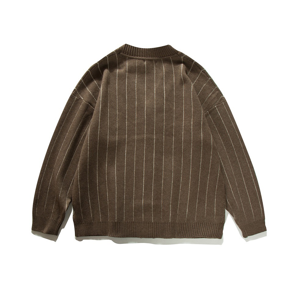 Maglioni cardigan a righe prim - Men'S Fashion V Neck Sweater recensione e prezzo