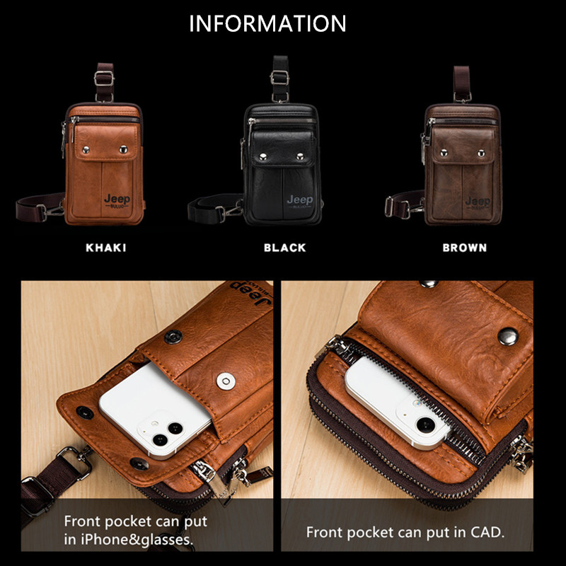 JEEP BULUO Piccola borsa a tra - Fashion Harness Men recensione e prezzo