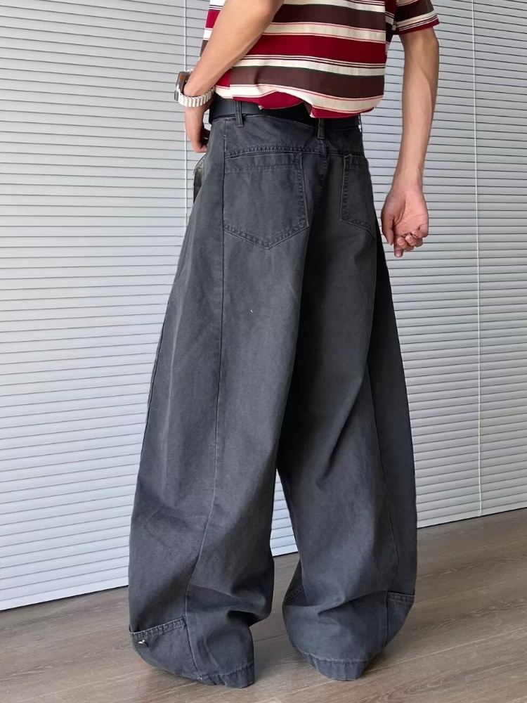 2025 Trashy Y2K 2000S Moda Gri - Mens Fashion Dark Grey Pants recensione e prezzo