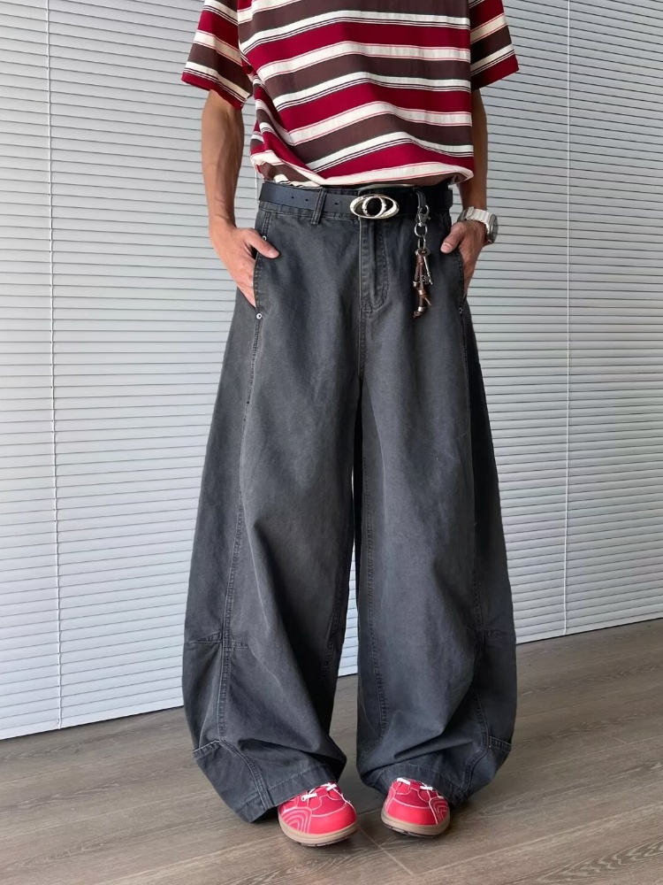 2025 Trashy Y2K 2000S Moda Gri - Mens Fashion Dark Grey Pants recensione e prezzo