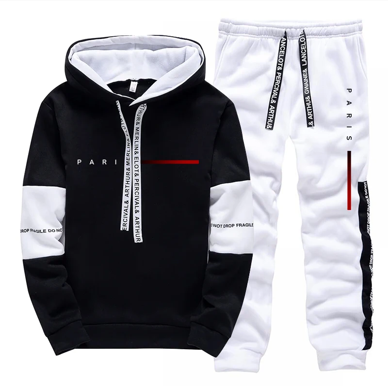 Set da Uomo Moda Parigina: Fel - Streetwear Hoodie recensione e prezzo