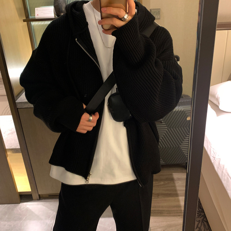 Nuova Moda Coreana: Cardigan d - Men'S Fashion V Neck Sweater recensione e prezzo
