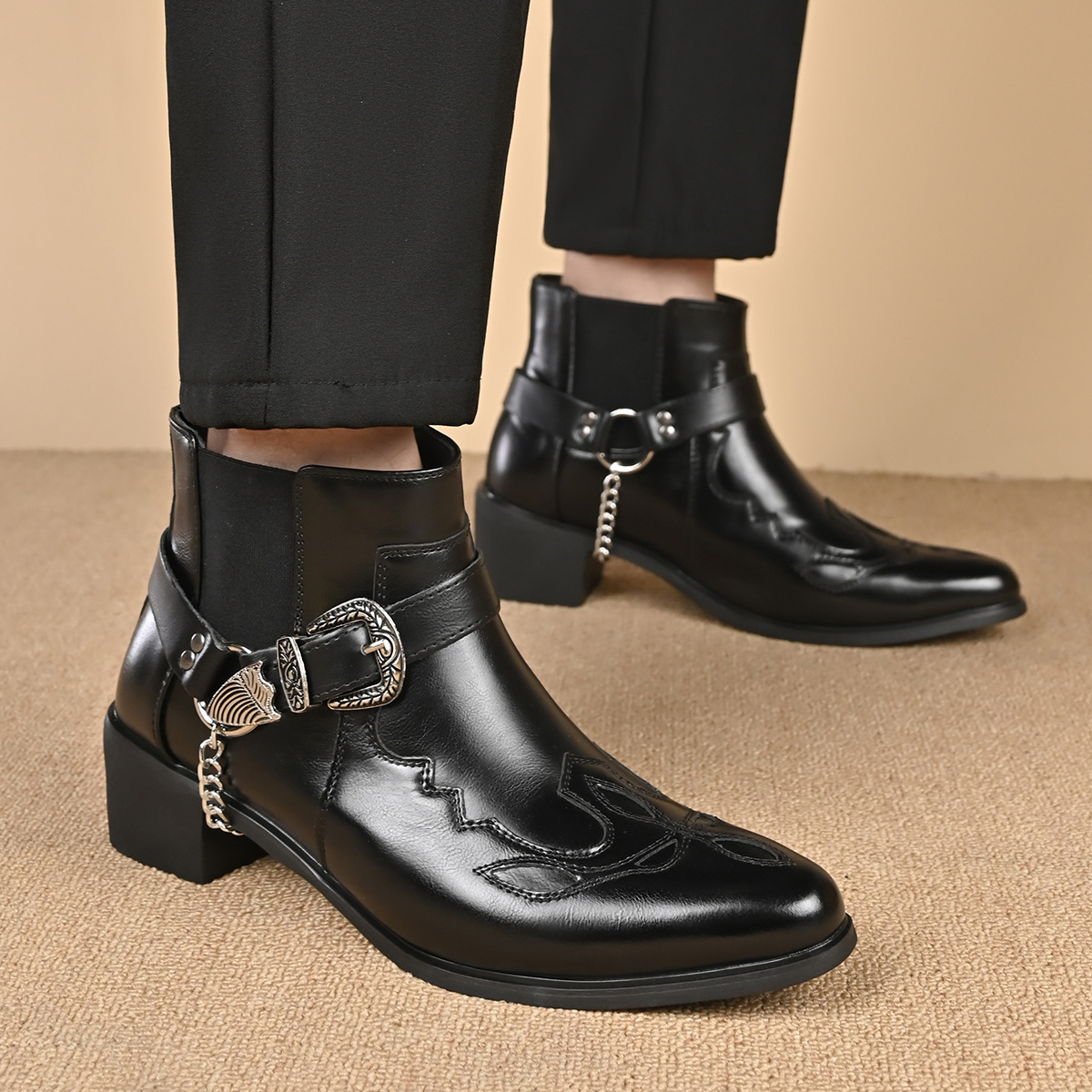 Stivali da Cowboy Vintage da U - Men Fashion Vintage recensione e prezzo