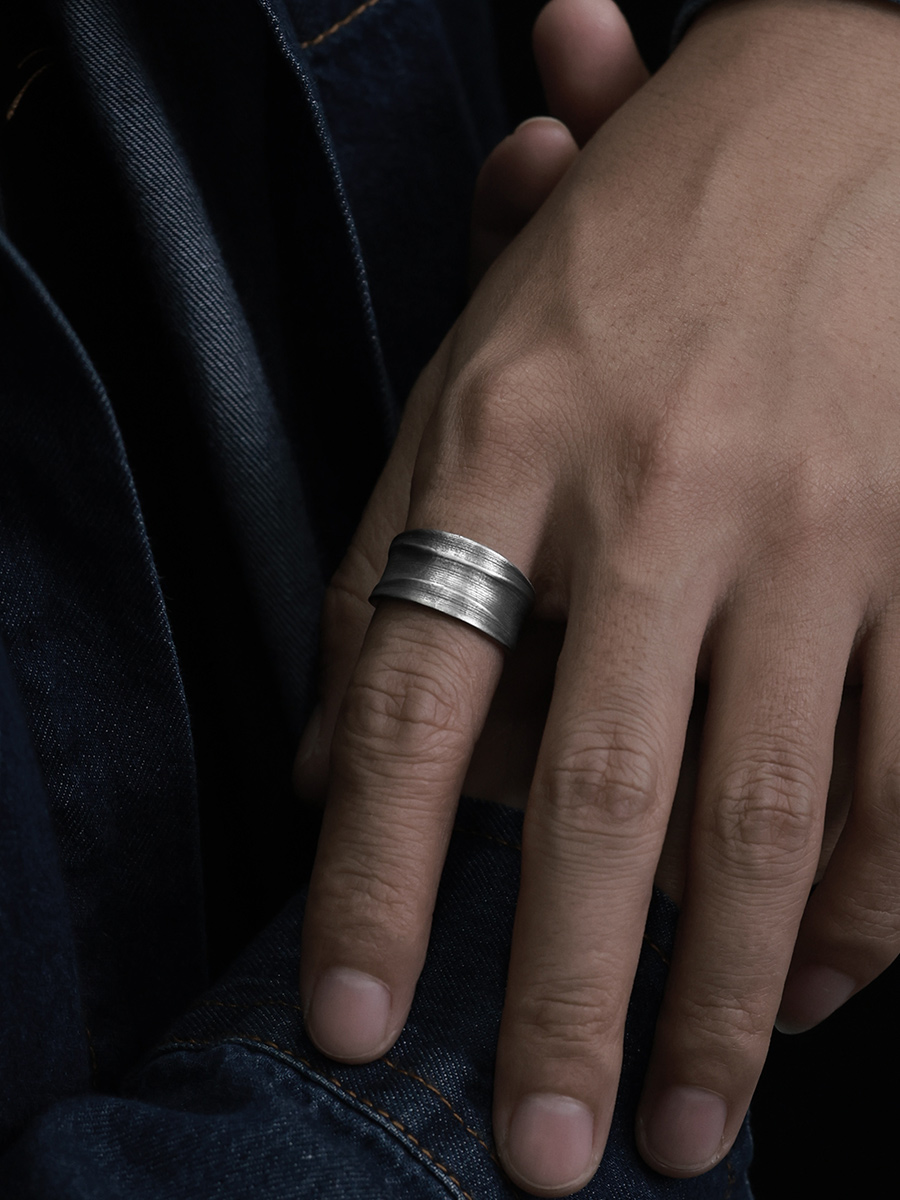 Anello Largo Originale Yinsu p - Men'S Fashion Rings recensione e prezzo