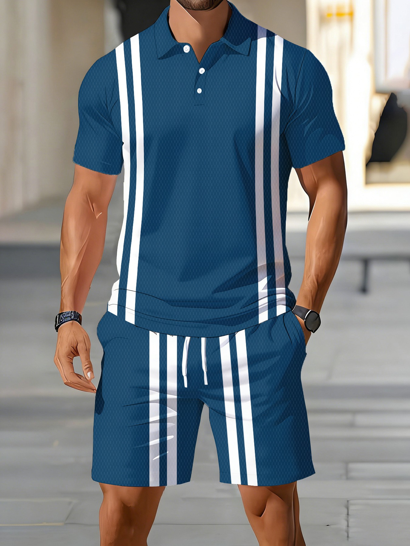 Completo Set Polo Estivo 2026  - Men'S Fashion Polo Shirt recensione e prezzo