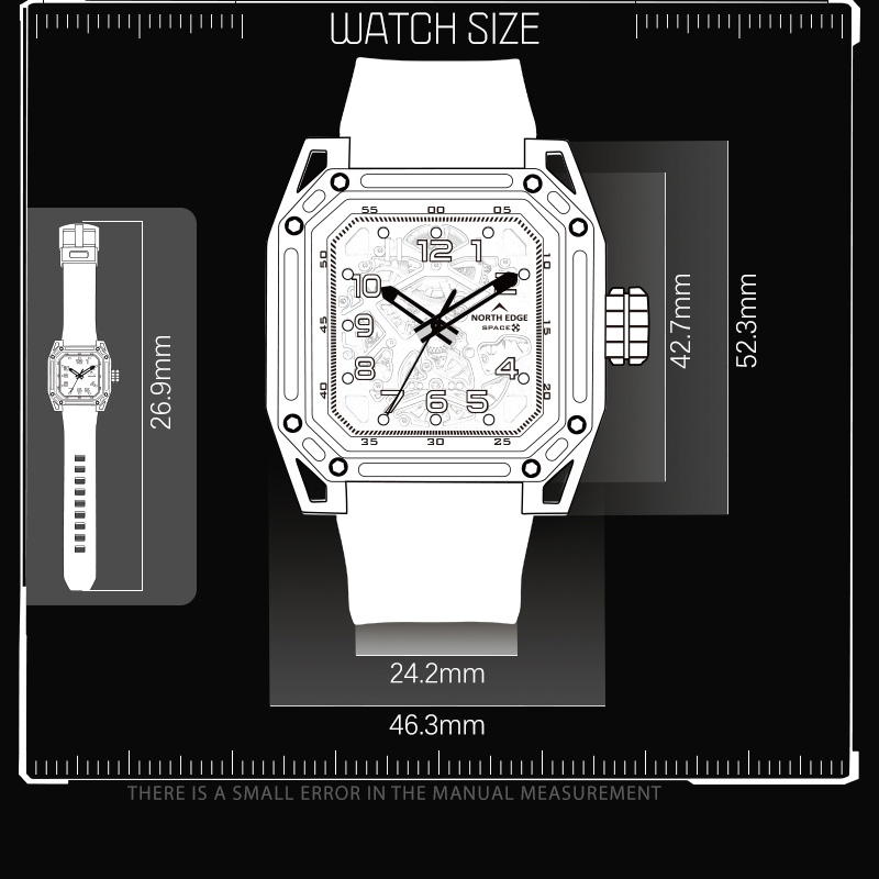 Orologi meccanici da uomo NORT - Men'S Fashion X recensione e prezzo