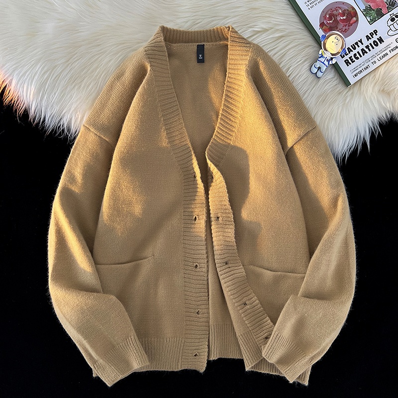 Autunno e inverno nuova moda c - Men'S Fashion V Neck Sweater recensione e prezzo