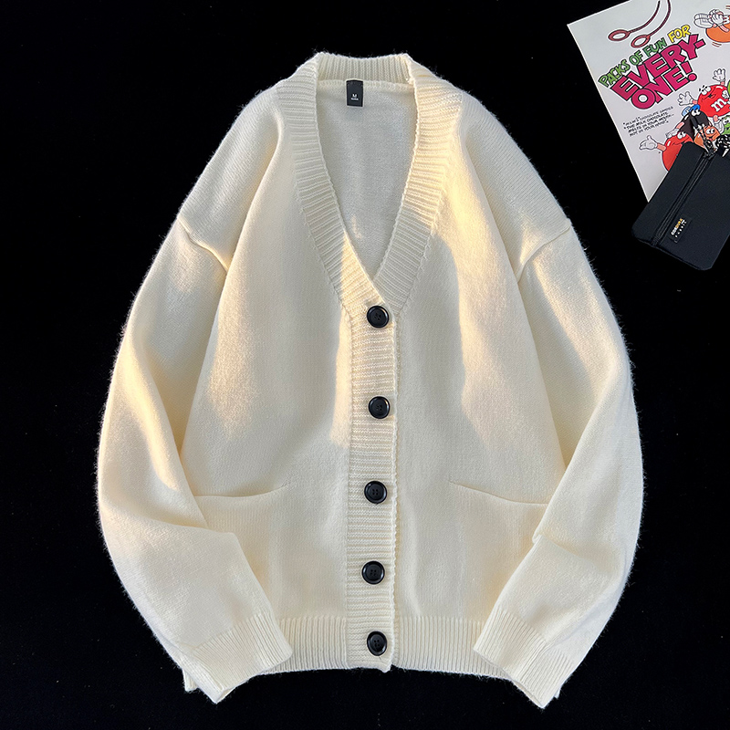 Autunno e inverno nuova moda c - Men'S Fashion V Neck Sweater recensione e prezzo