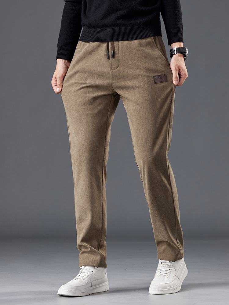 Pantaloni di velluto a coste d - Men'S Fashion Khaki Pants recensione e prezzo