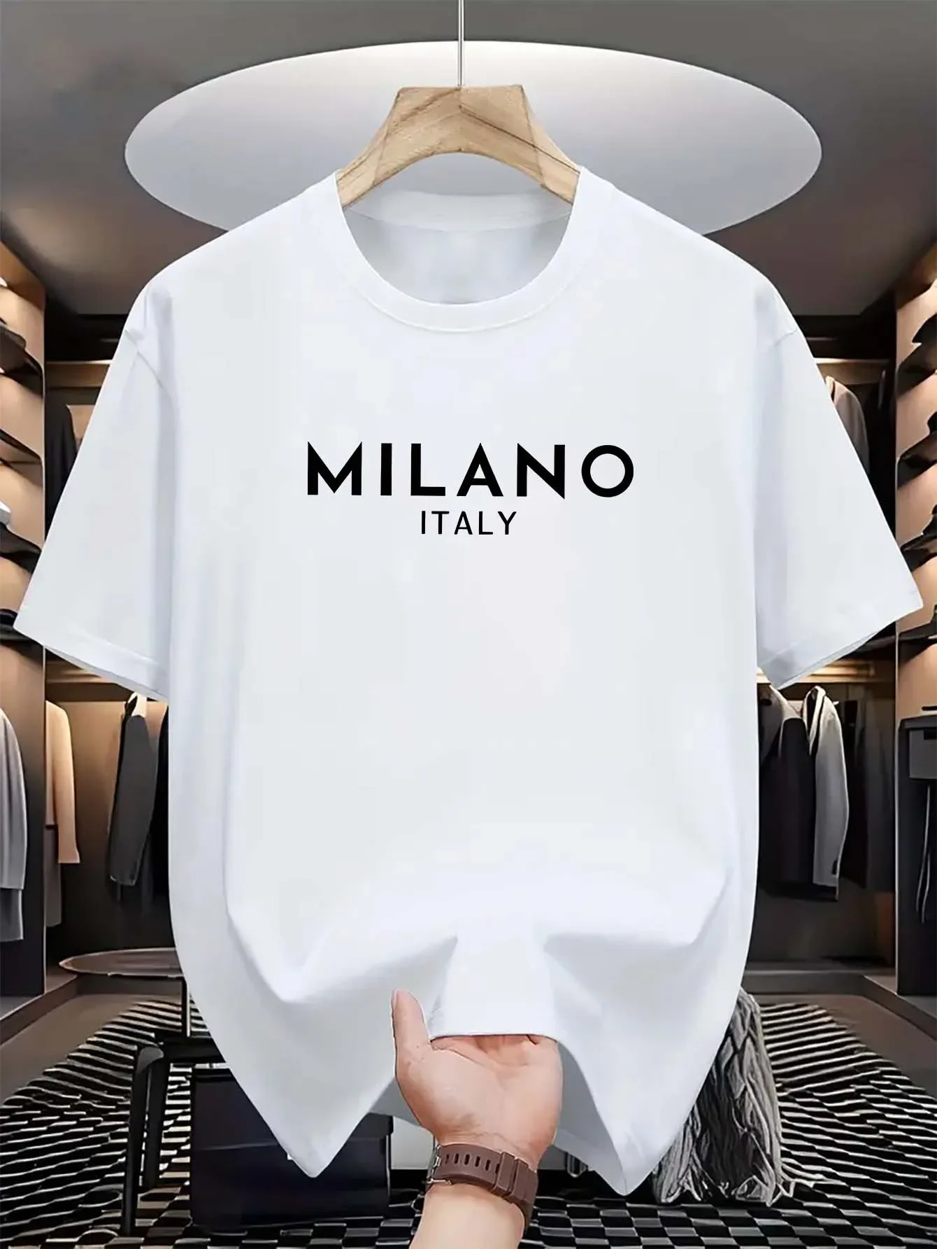 Maglietta a Maniche Corte con  - Milan Men'S Fashion recensione e prezzo