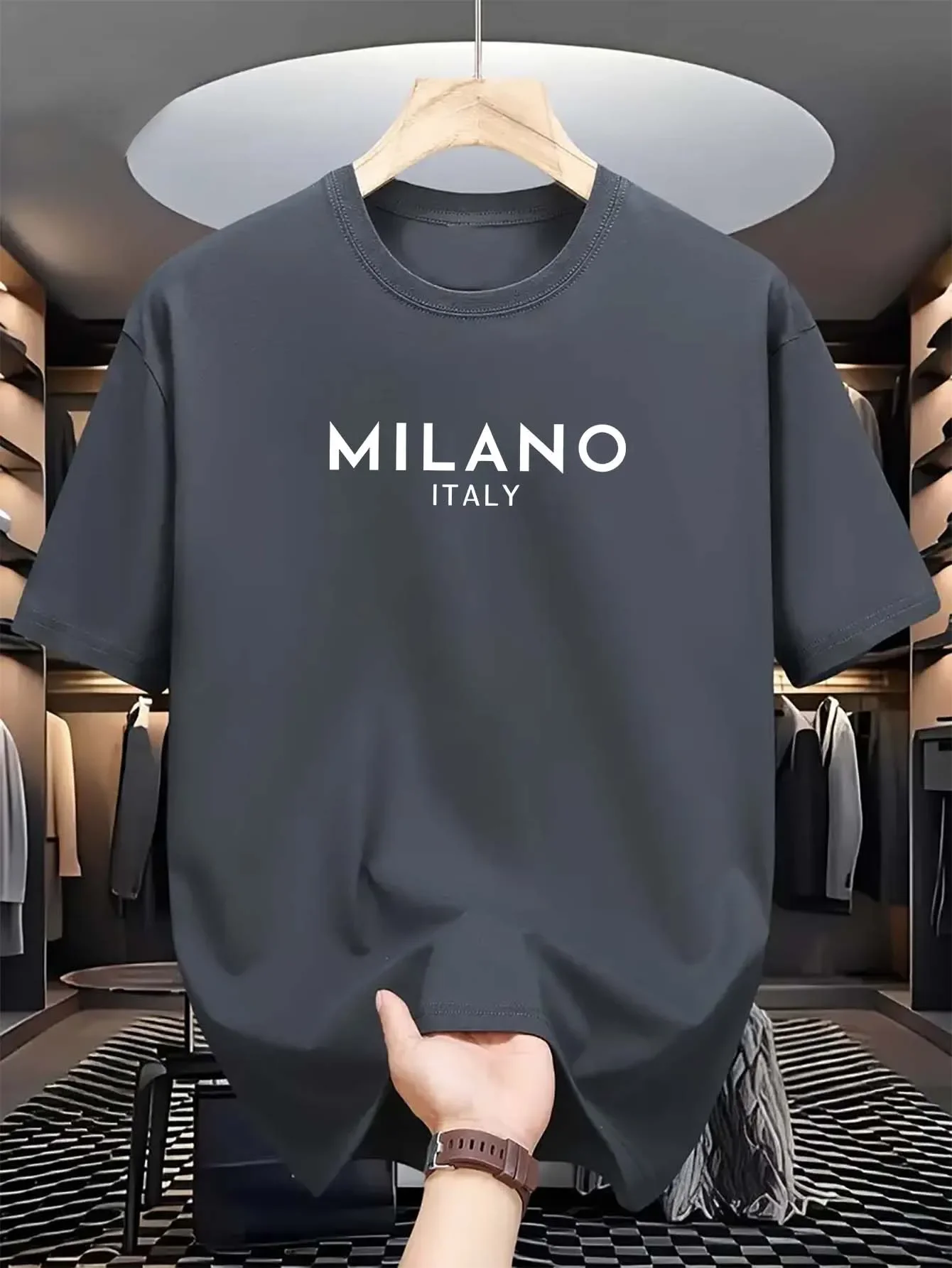 Maglietta a Maniche Corte con  - Milan Men'S Fashion recensione e prezzo